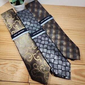 John Ashford Lot of 3 Neckties